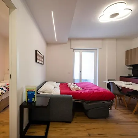 Apartment Modern Red Flat In