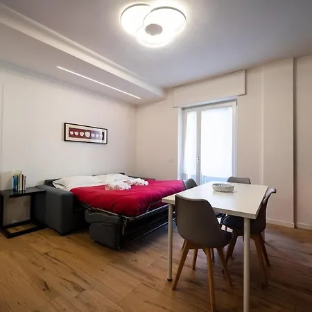 Modern Red Flat In *