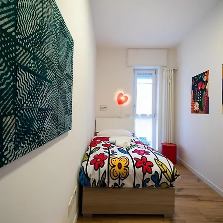 Modern Red Flat In Apartment