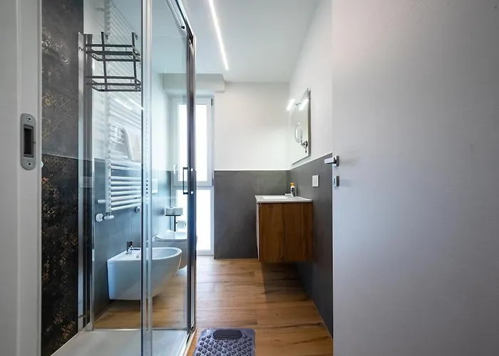 Modern Red Flat In Verona