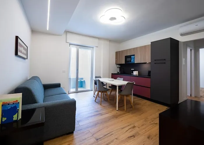 Modern Red Flat In * Verona